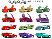 sports car stickers to print